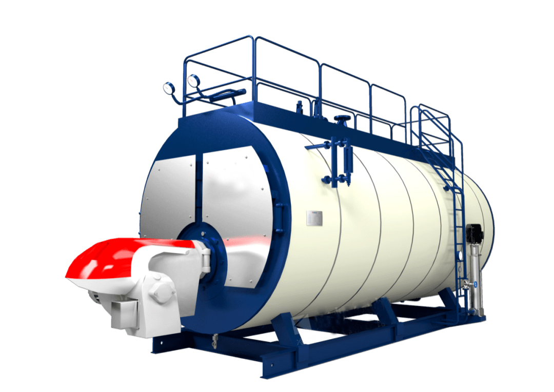 传统三回程结构蒸汽锅炉