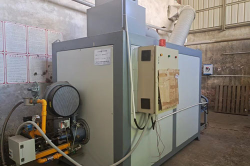 60万大卡燃气热风锅炉